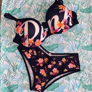 VS Pink bra and panty set